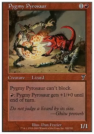 7ème Edition - Pyrosaure pygmée