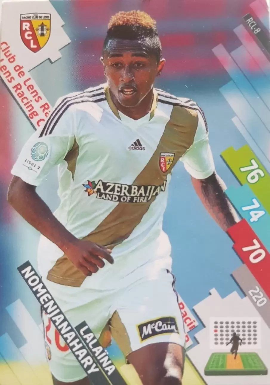 Adrenalyn XL Foot 2014-2015 (France) - Lalaïna Nomenjanahary - Racing Club de Lens