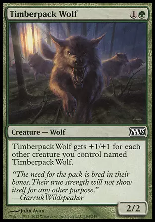 Core Set 2013 (M13) - Loup de la meute des forêts