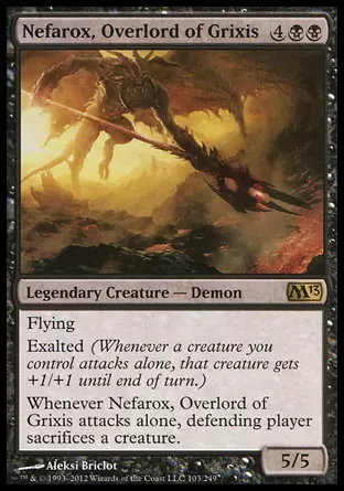 Core Set 2013 (M13) - Nefarox, suzerain de Grixis