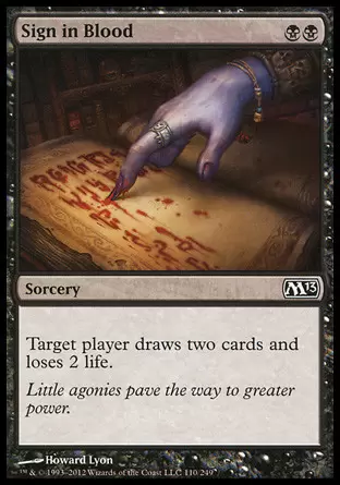 Core Set 2013 (M13) - Signature de sang