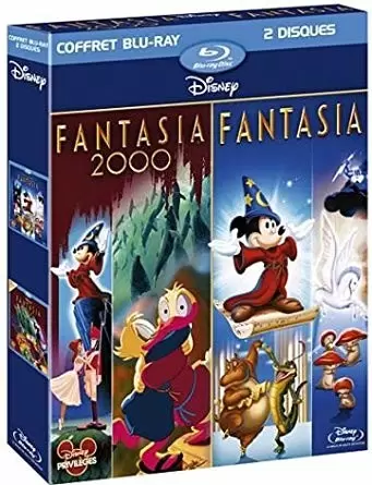 Les grands classiques de Disney en Blu-Ray - Fantasia + Fantasia 2000