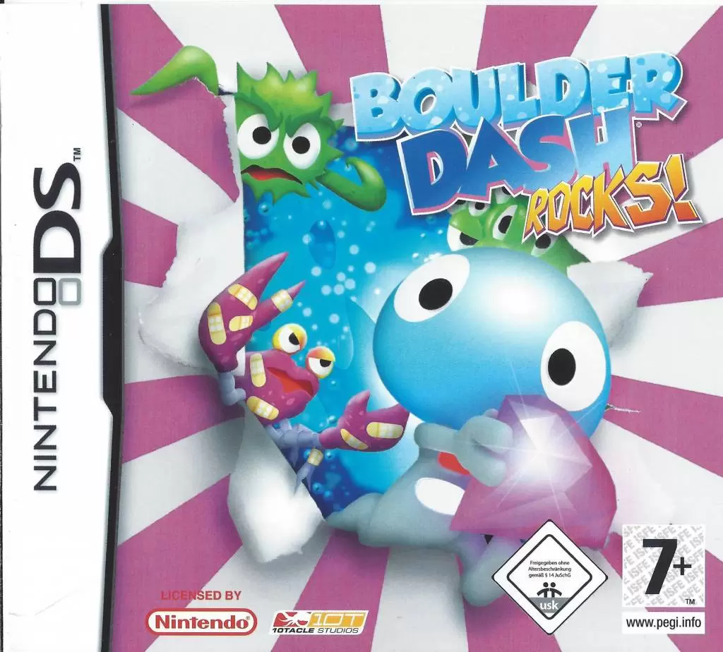 Nintendo DS Games - Boulder Dash Rocks!