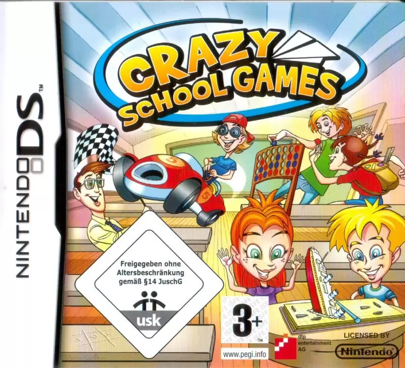 Jeux Nintendo DS - Crazy School Games