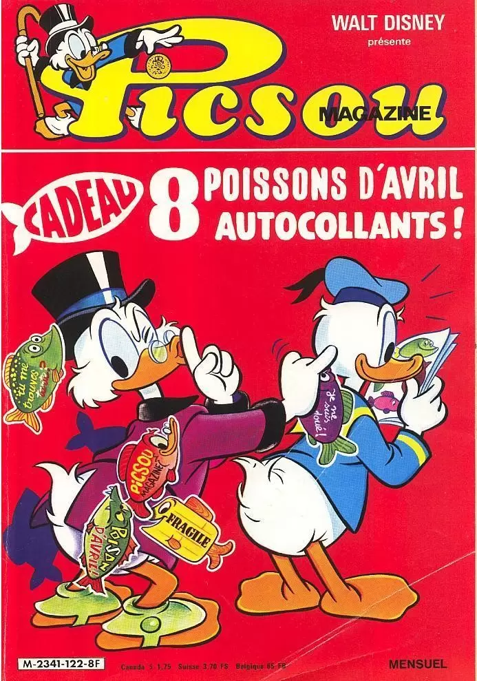 Picsou Magazine - Picsou Magazine N°122