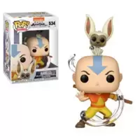 Avatar: The Last Airbender - Aang with Momo