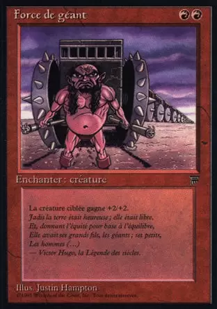 Renaissance - Force de géant