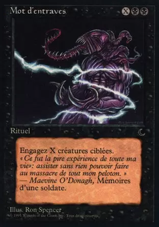 Renaissance - Mot d\'entraves