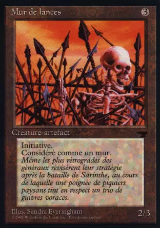 Renaissance - Mur de lances