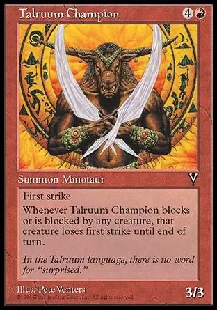 Visions - Champion talruúm