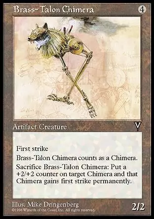 Visions - Chimère aux serres d\'airain