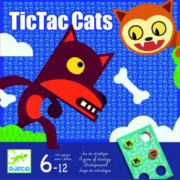 DJECO - Jeux de carte - TicTacCats