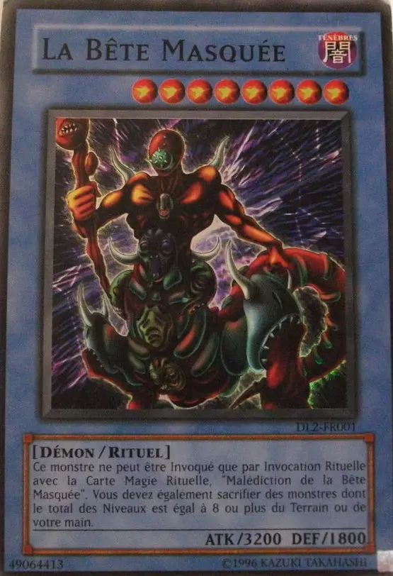 Duelist League Participation Cards Series 2 DL2 - La Bête Masquée