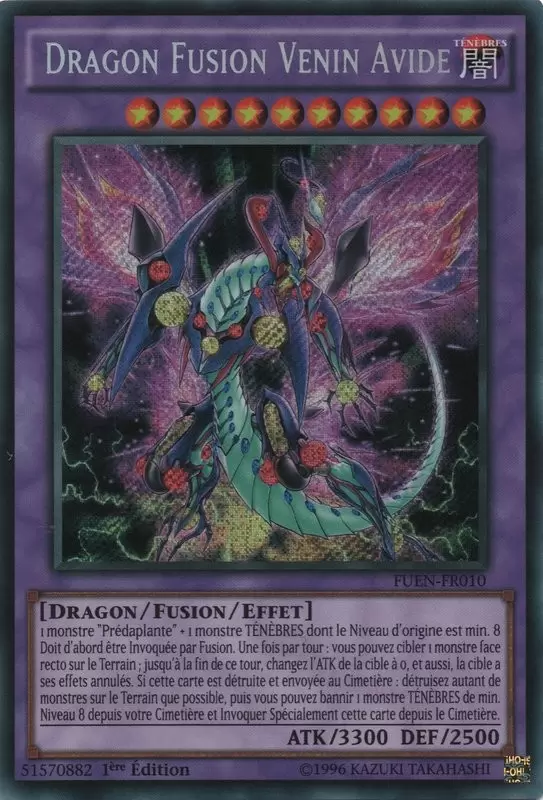 Les Exécuteurs Fusion FUEN - Dragon Fusion Venin Avide
