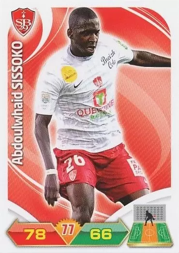 Adrenalyn XL 2012-2013 - Abdoulwhaid Sissoko - Brest