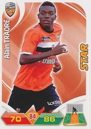Adrenalyn XL 2012-2013 - Alain Traore - Lorient