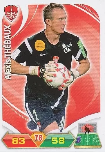 Adrenalyn XL 2012-2013 - Alexis Thebaux - Brest