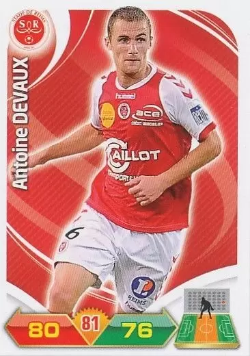 Adrenalyn XL 2012-2013 - Antoine Devaux - Reims