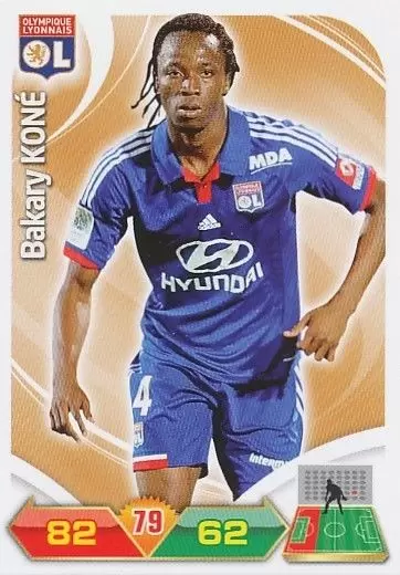 Adrenalyn XL 2012-2013 - Bakary Kone - Lyon