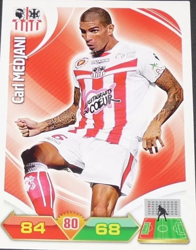 Adrenalyn XL 2012-2013 - Carl Medjani - Ajaccio