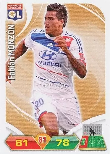 Adrenalyn XL 2012-2013 - Fabian Monzon - Lyon