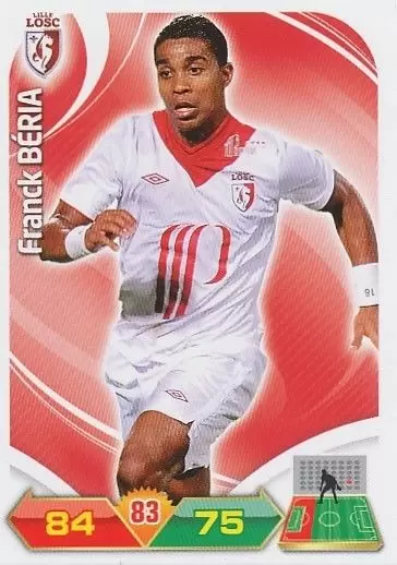 Adrenalyn XL 2012-2013 - Franck Beria - Lille