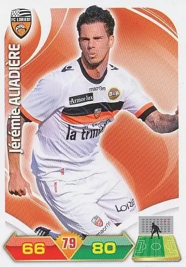 Adrenalyn XL 2012-2013 - Jeremie Aliadiere - Lorient