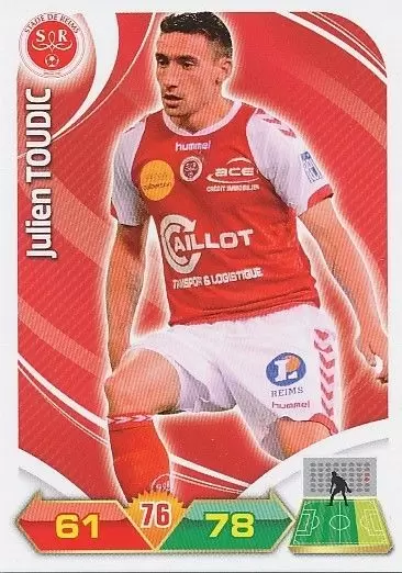 Adrenalyn XL 2012-2013 - Julien Toudic - Reims