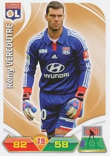Adrenalyn XL 2012-2013 - Remy Vercoutre - Lyon