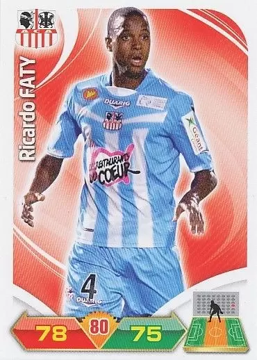 Adrenalyn XL 2012-2013 - Ricardo Faty - Ajaccio