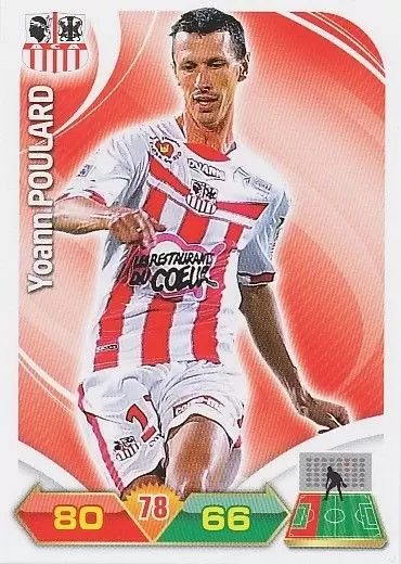 Adrenalyn XL 2012-2013 - Yoann Poulard - Ajaccio