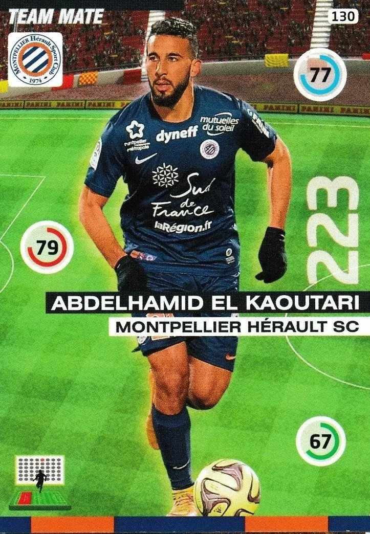 Adrenalyn XL : 2015-2016 (France) - Abdelhamid El Kaoutari - Montpellier Hérault SC