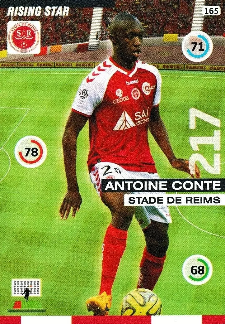 Adrenalyn XL : 2015-2016 (France) - Antoine Conte - Stade de Reims