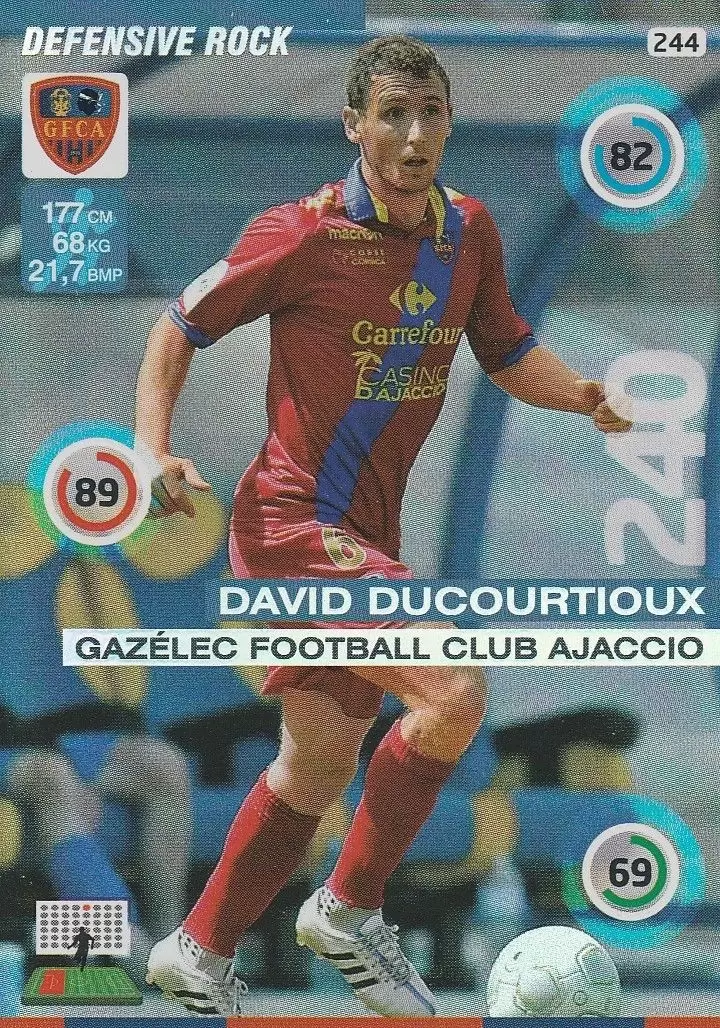 Adrenalyn XL : 2015-2016 (France) - David Ducourtioux - Gazélec Football Club Ajaccio