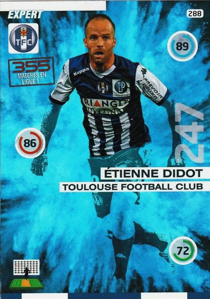 Adrenalyn XL : 2015-2016 (France) - Etienne Didot - Toulouse Football Club