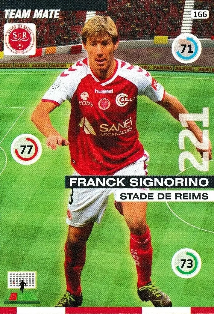 Adrenalyn XL : 2015-2016 (France) - Franck Signorino - Stade de Reims