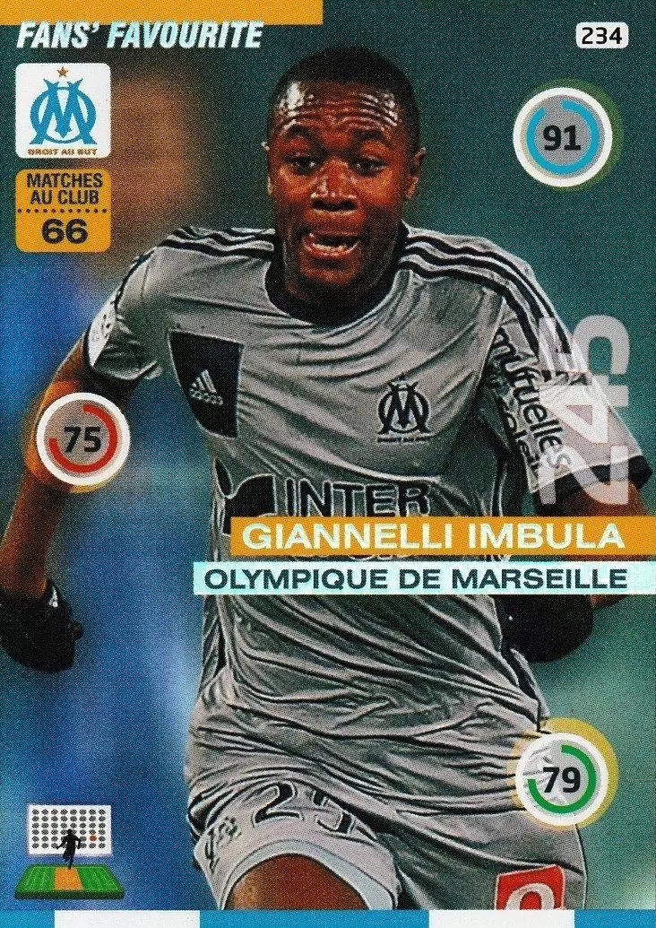 Adrenalyn XL : 2015-2016 (France) - Giannelli Imbula - Olympique de Marseille