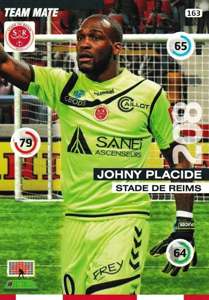 Adrenalyn XL : 2015-2016 (France) - Johny Placide - Stade de Reims