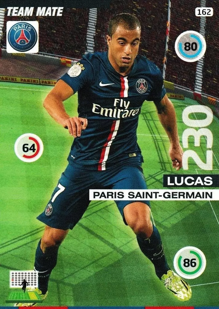 Adrenalyn XL : 2015-2016 (France) - Lucas - Paris Saint-Germain