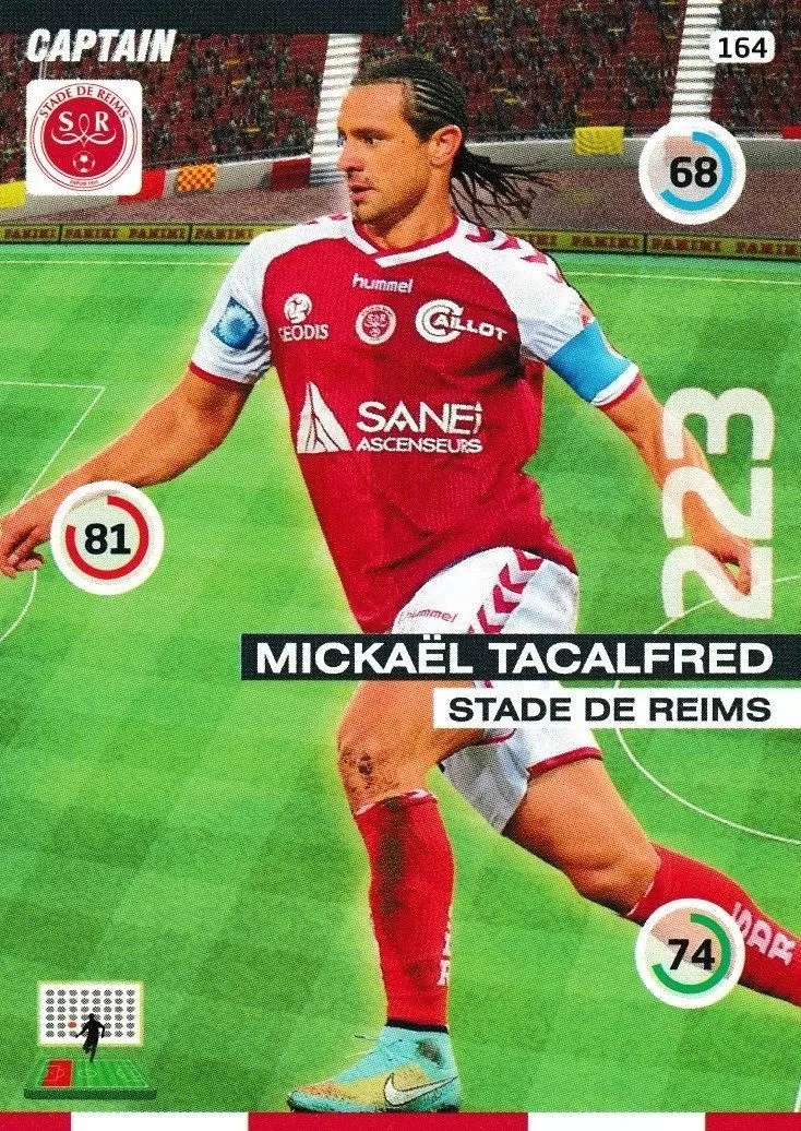 Adrenalyn XL : 2015-2016 (France) - Mickeal Tacalfred - Stade de Reims