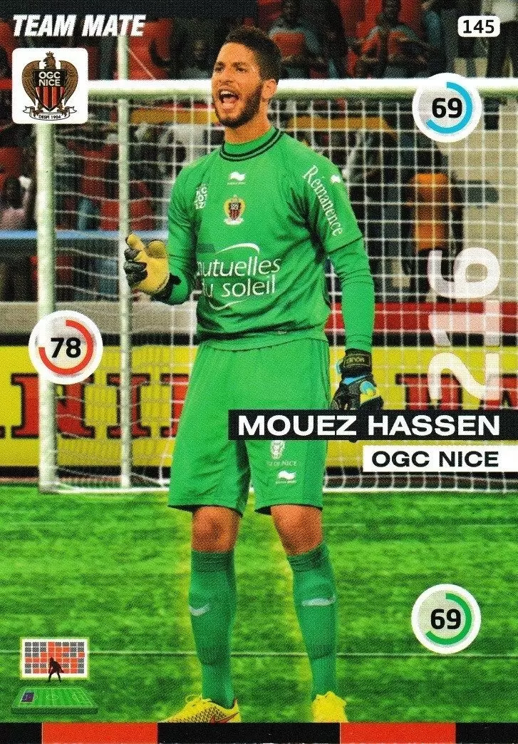 Adrenalyn XL : 2015-2016 (France) - Mouez Hassen - OGC Nice