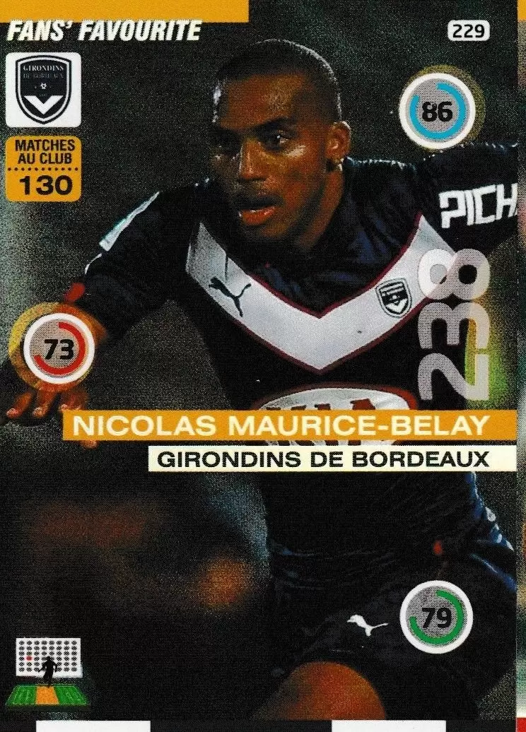 Adrenalyn XL : 2015-2016 (France) - Nicolas Maurice Belay - Girondins de Bordeaux