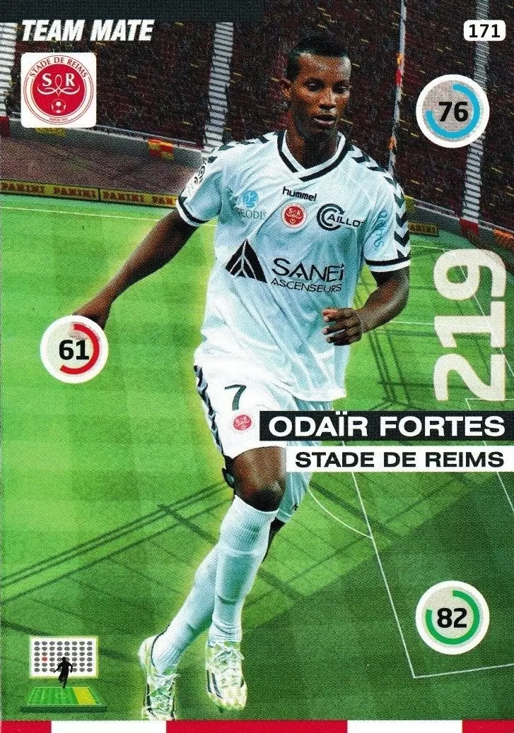Adrenalyn XL : 2015-2016 (France) - Odair Fortes - Stade de Reims
