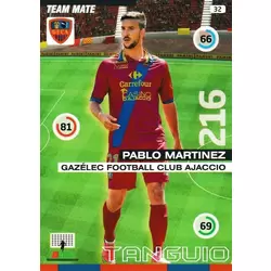 Pablo Martinez - Gazélec Football Club Ajaccio