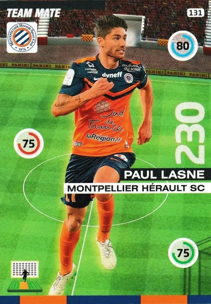 Adrenalyn XL : 2015-2016 (France) - Paul Lasne - Montpellier Hérault SC