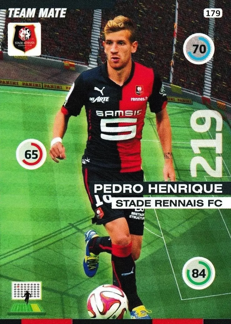 Adrenalyn XL : 2015-2016 (France) - Pedro Henrique - Stade Rennais FC