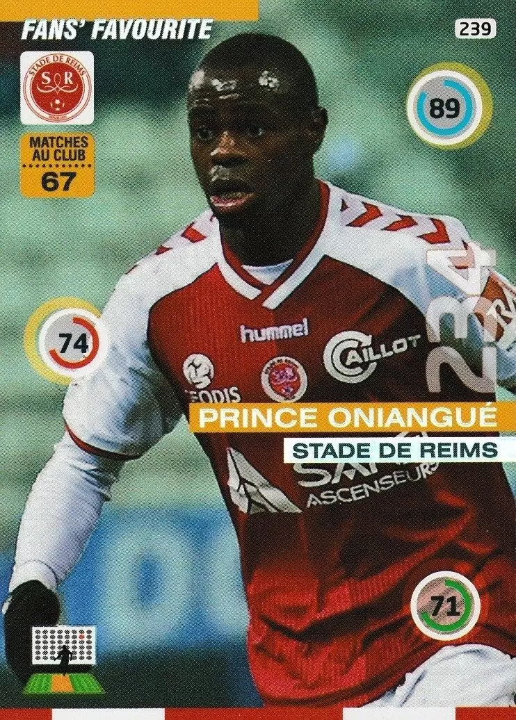 Adrenalyn XL : 2015-2016 (France) - Prince Oniangue - Stade de Reims