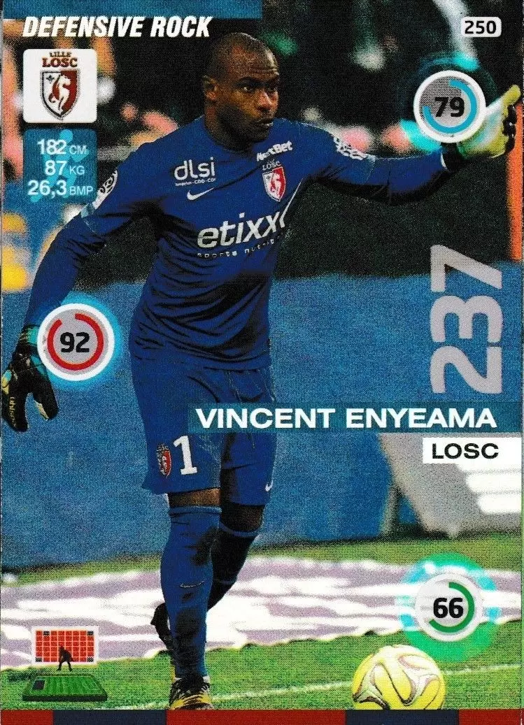Adrenalyn XL : 2015-2016 (France) - Vincent Enyeama - Lille Olympique SC