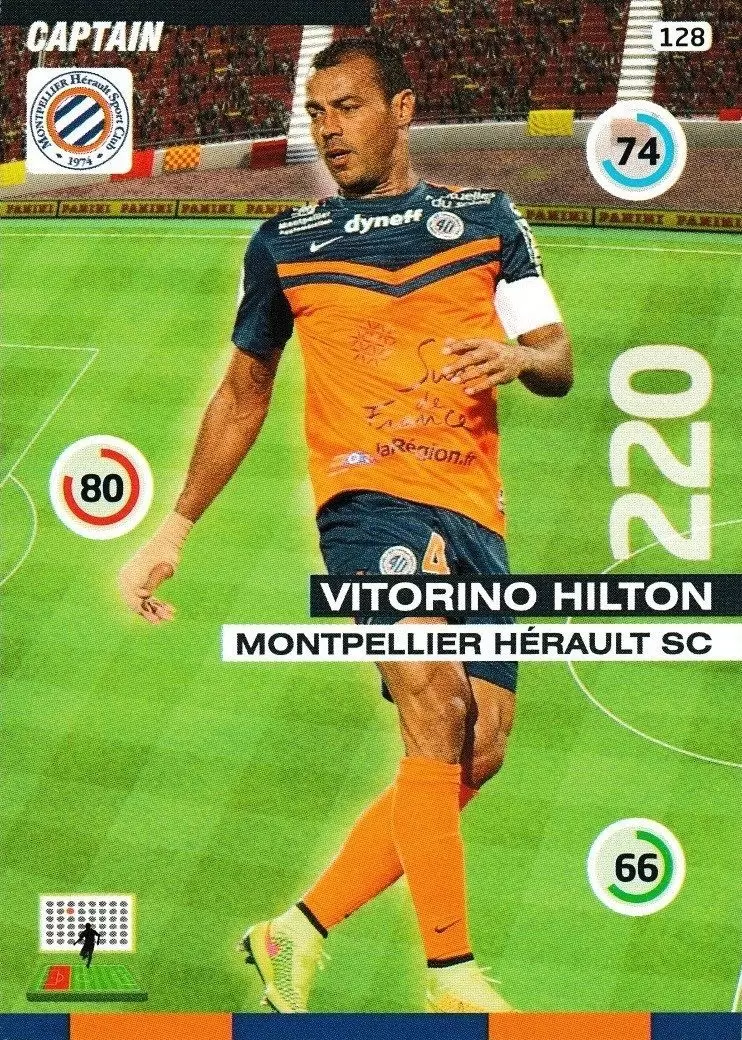 Adrenalyn XL : 2015-2016 (France) - Vitorino Hilton - Montpellier Hérault SC