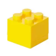 LEGO Storages - LEGO Mini Box 4 - Bright Yellow